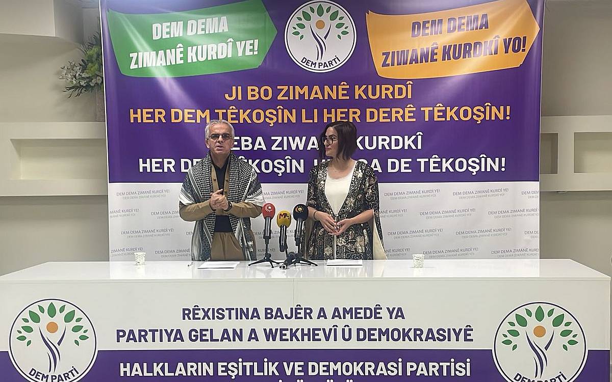 DEM Partiyê bernameya xwe ya 21ê Sibatê Roja Zimanê Dayikê ya Cîhanê aşkere kir:  Dem dema zimanê Kurdî ye