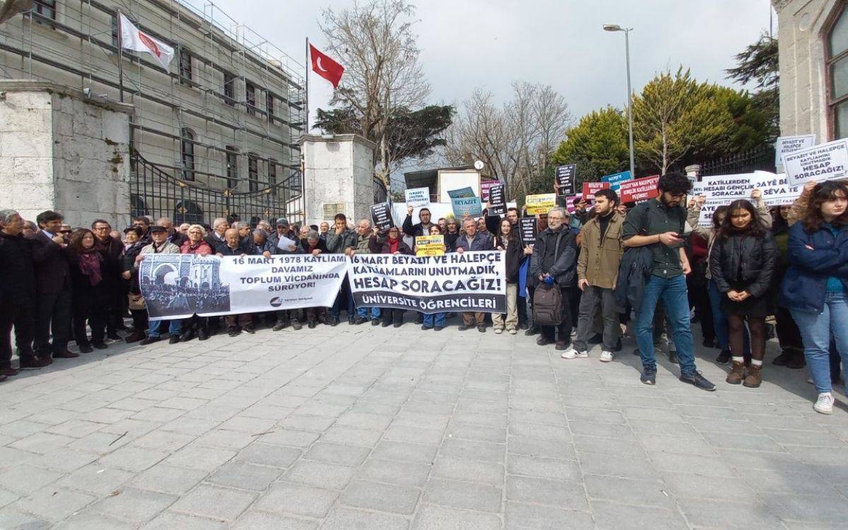 İstanbul Üniversitesi’nde Beyazıt ve Halepçe anması: Unutmadık