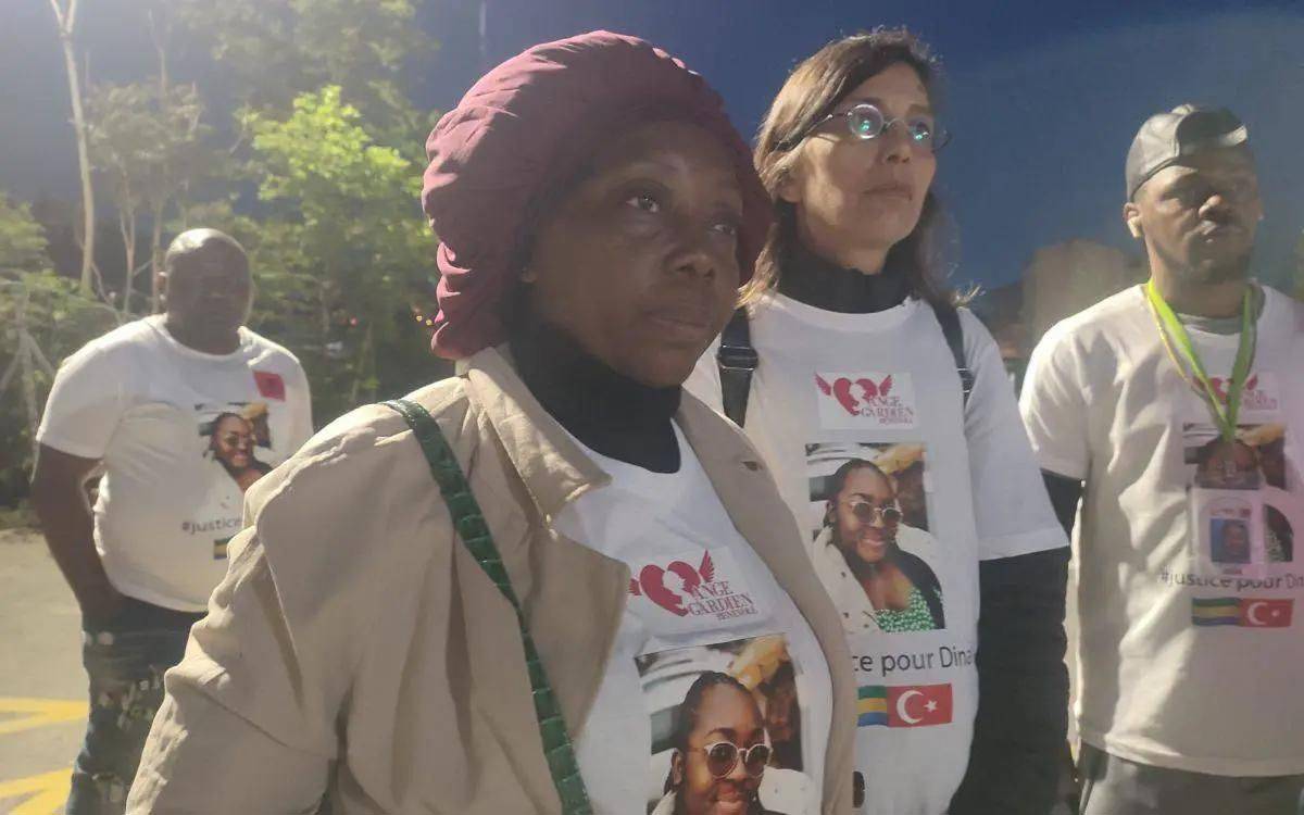 Gabon  Büyükelçiliği Dina'nın davasını takip edecek