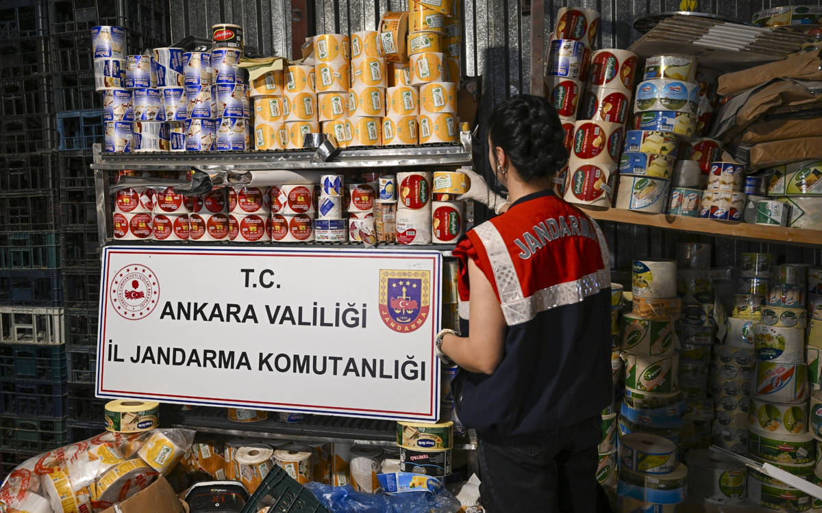 Ankara'da sahte gıda operasyonu