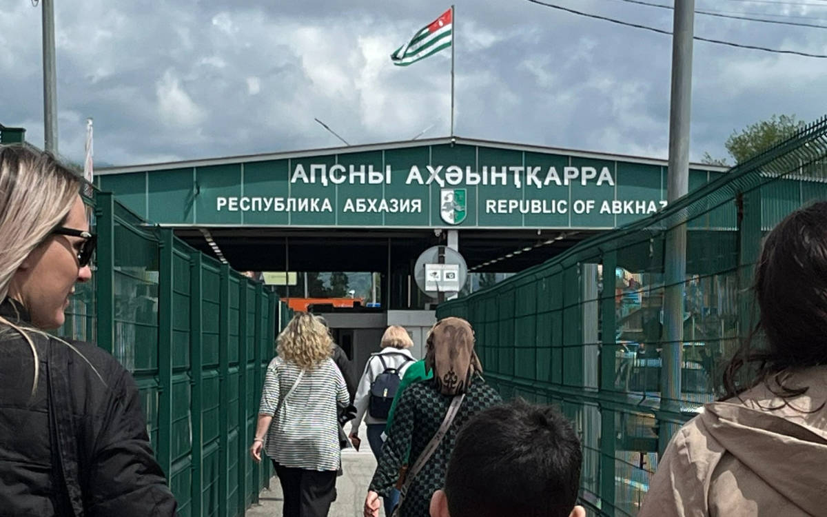 Abhazya'nın Rusya sınırında çatışma