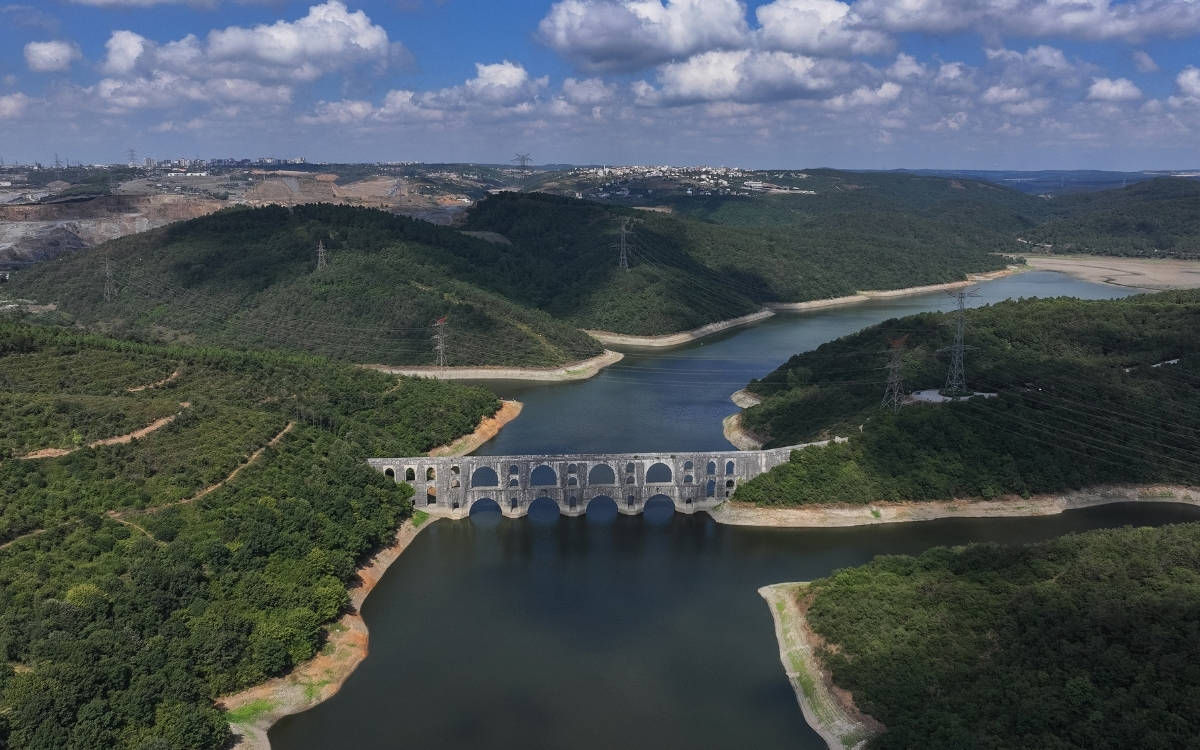 İstanbul'un barajlarındaki doluluk oranı yüzde 60'ın altına indi