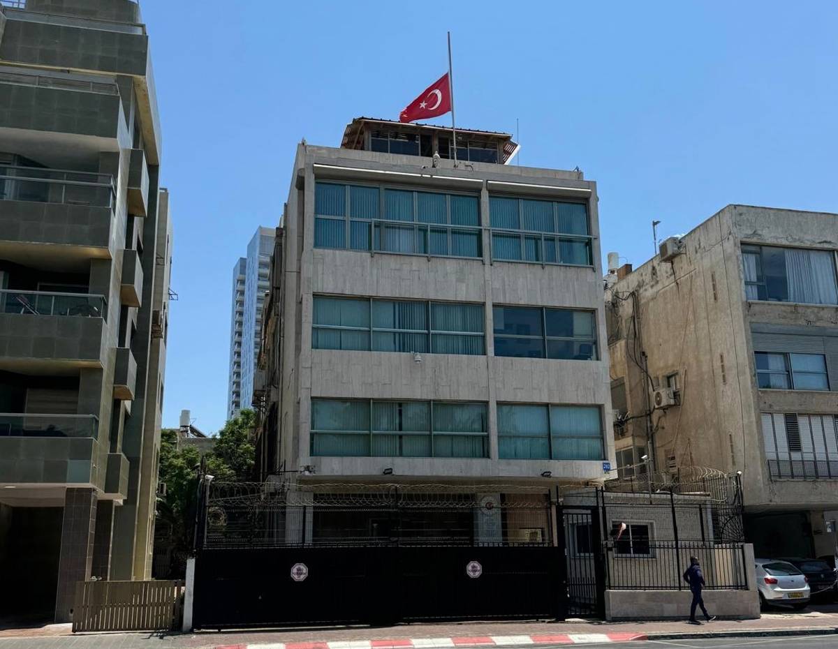 Israel summons Turkey's ambassador over mourning of Hamas leader at Tel Aviv embassy