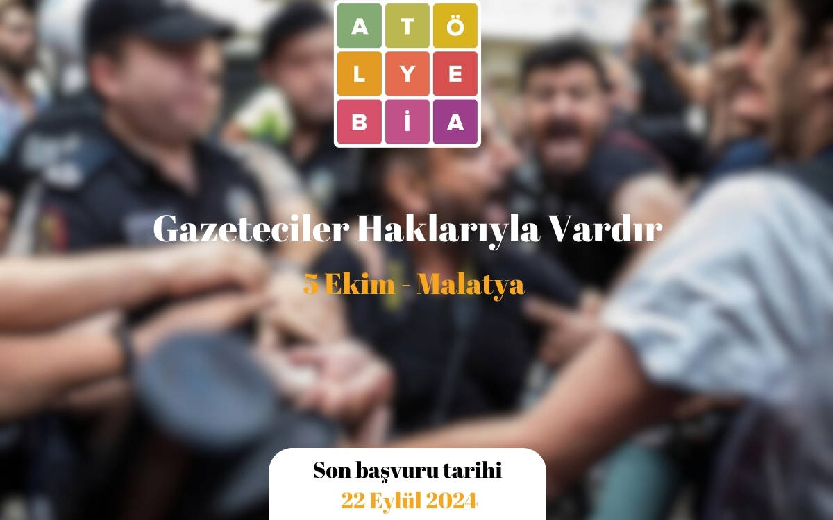 AtölyeBİA Malatya’da gazetecilere ‘haklarını savunma’ atölyesi düzenliyor