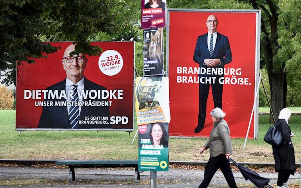 Almanya: Sosyal Demokratlar Brandenburg'da ırkçı AfD'nin önünü kesmeyi başardı