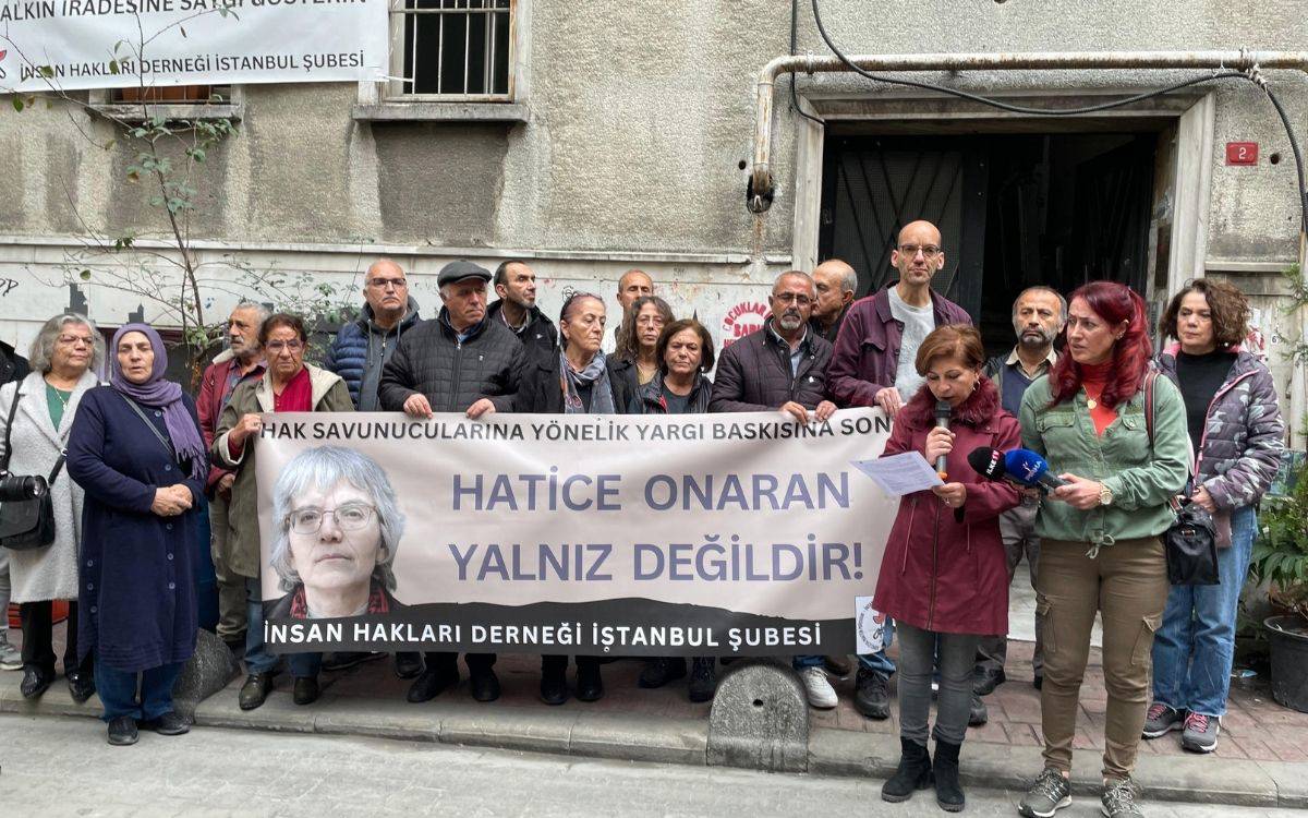 İnsan hakları savunucularından Hatice Onaran serbest bırakılsın çağrısı