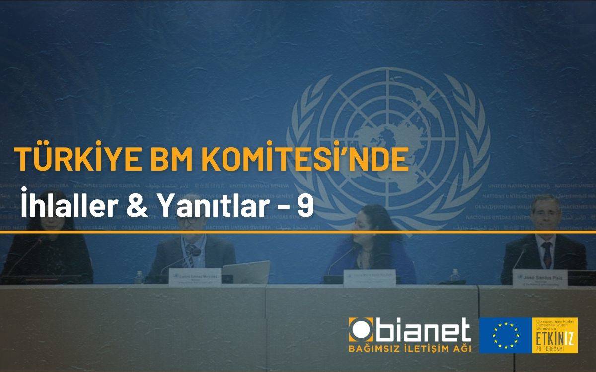 BM Komitesi'nden Türkiye'ye: "Terörizmin yasal tanımı netleştirilmeli"