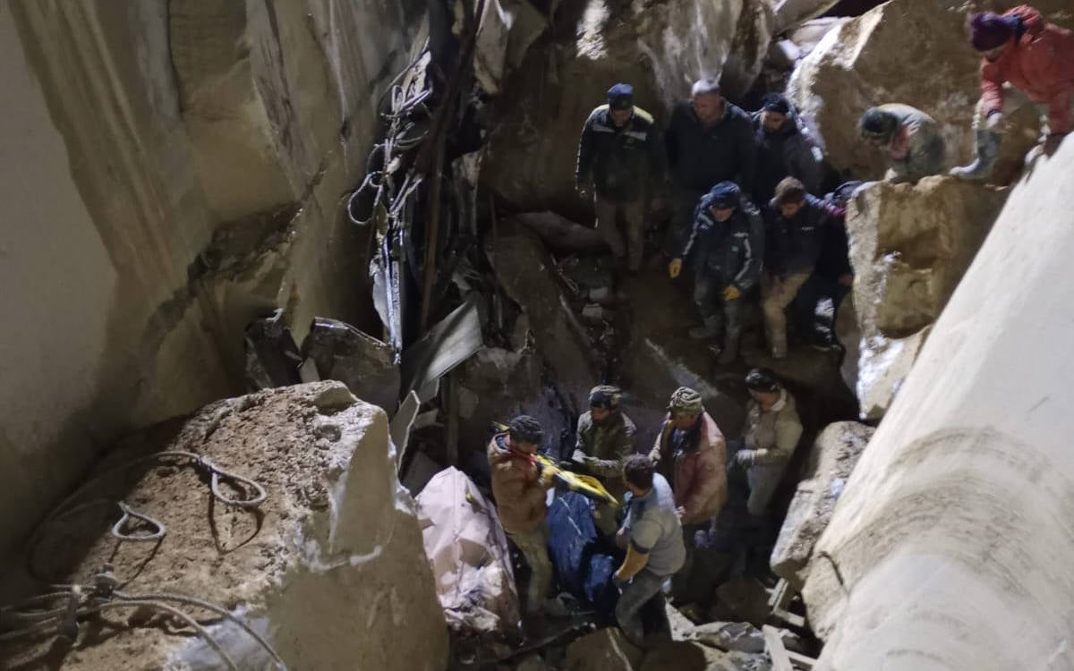 Two workers killed in landslide at marble quarry on Marmara Island