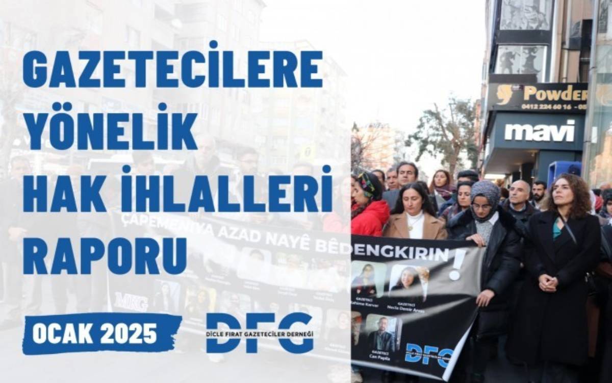 DFG: di meha Kanûna Paşiyê de 9 rojnameger hatin girtin