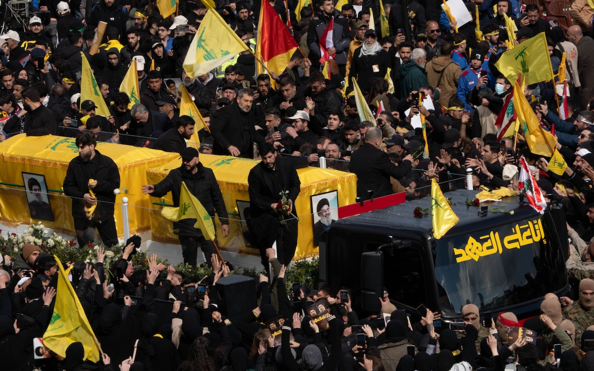 Hizbullah liderleri Nasrallah ve Safiyuddin için cenaze töreni düzenlendi