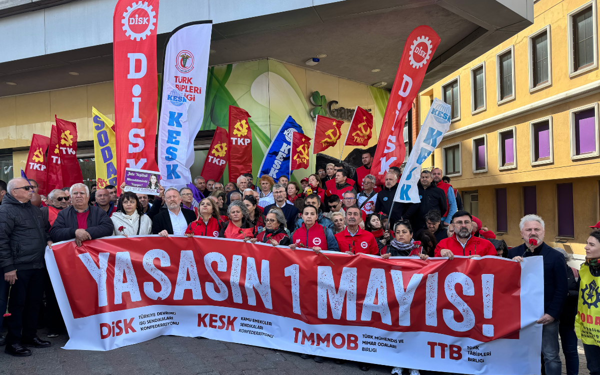 Kazancı Yokuşu'nda 1 Mayıs 1977 anması