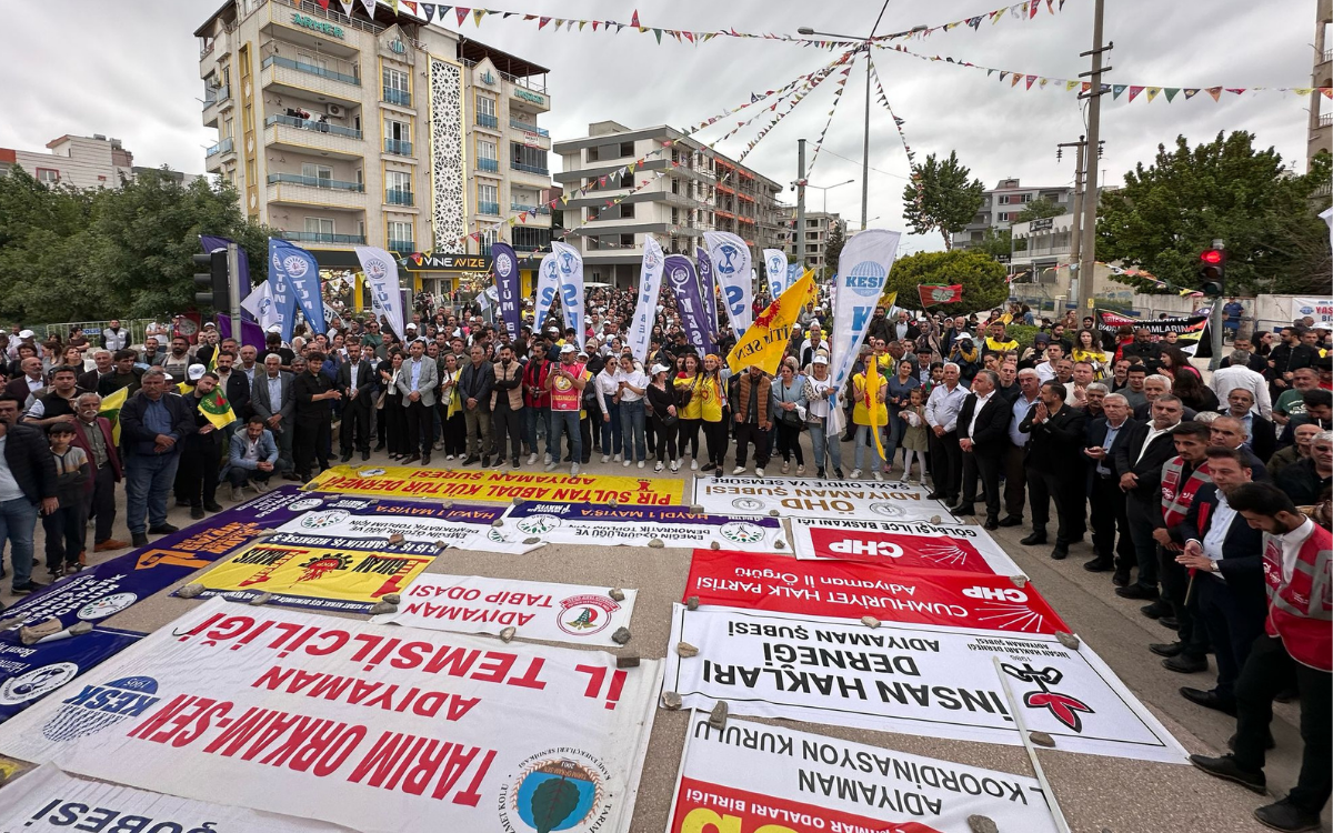 Adıyaman’da 1 Mayıs: Depremden sonra ilk kitlesel kutlama
