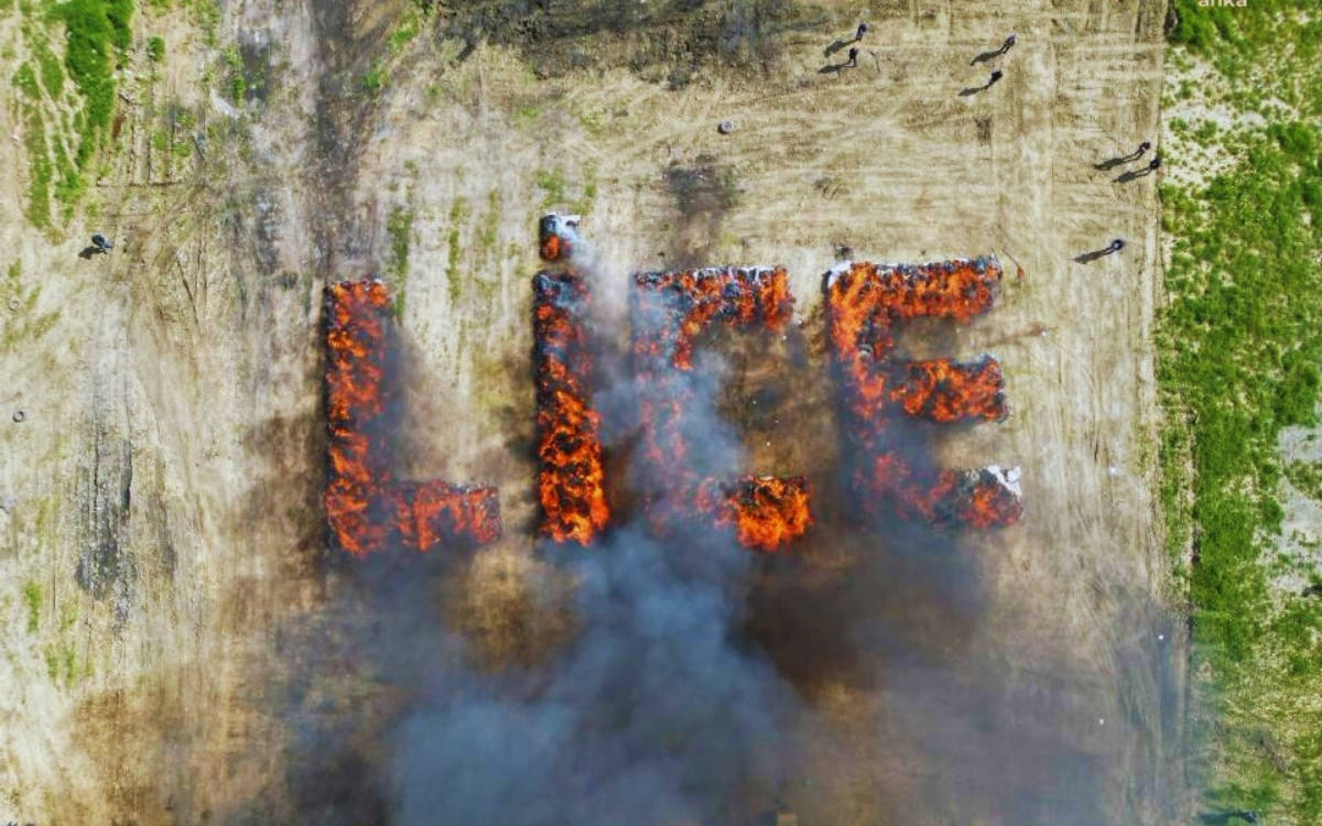 Uyuşturucuyu ‘Lice’ yazarak yakan jandarma hakkında suç duyurusu