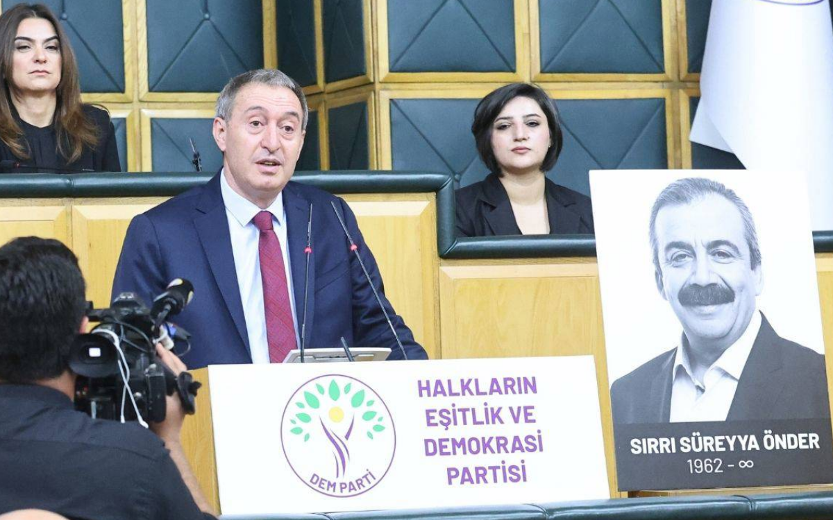Tuncer Bakırhan: Silahlar susacaksa, demokratik siyaset konuşmalı
