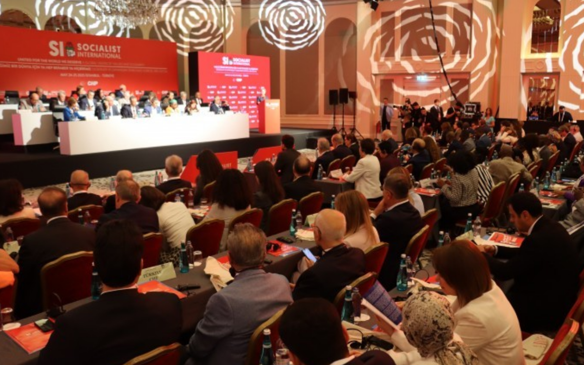Öcalan'ın mesajı Sosyalist Enternasyonal Konseyi'nde