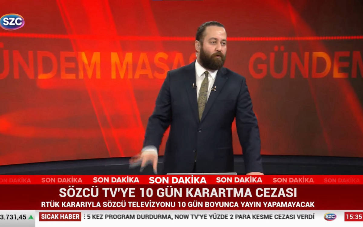 RTÜK, Sözcü’yü 1 Haziran'dan itibaren 10 gün karartacak