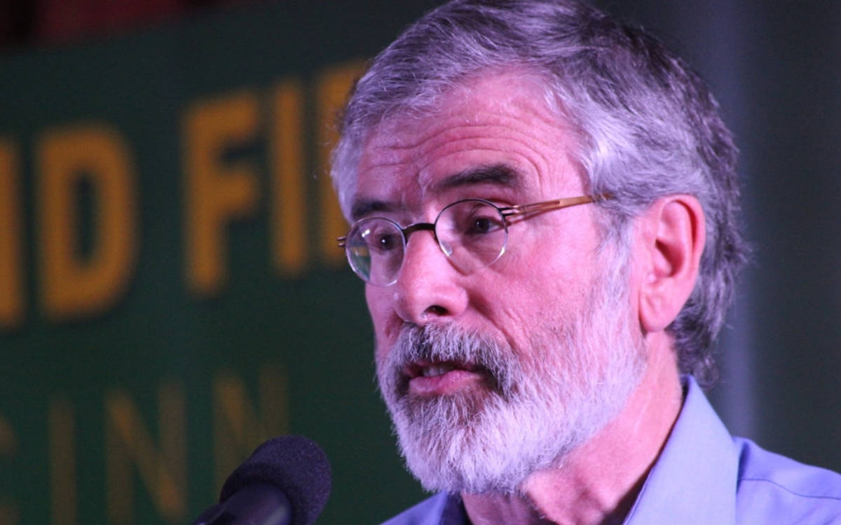 Gerry Adams: Kürt-Türk barış sürecinin gelişmesini destekliyoruz