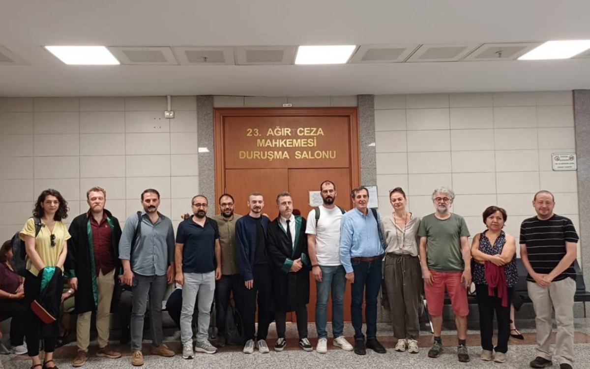 BirGün yöneticileri 'Akın Gürlek' davasında hakim karşısına çıktı