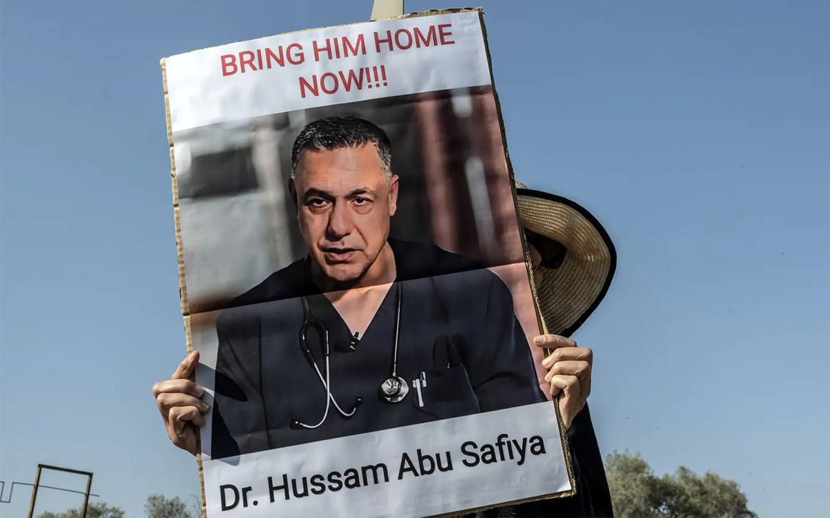 Filistinli doktor Hüsam Ebu Safiyye’ye İnsan Hakları Savunucuları Ödülü