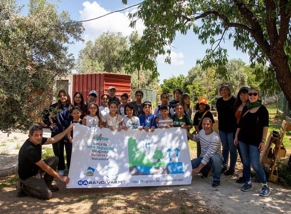 Datça’da çocuklar, gençler ve STÖ’ler kuraklıkla mücadelede buluştu