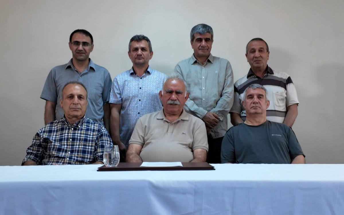 PKK leader Öcalan releases first video message in 26 years ahead of disarmament ceremony