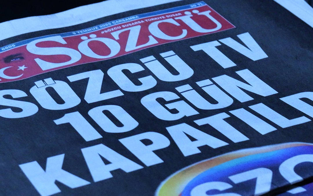 RTÜK sansürü: Sözcü, ekranını gece yarısı itibarıyla kararttı