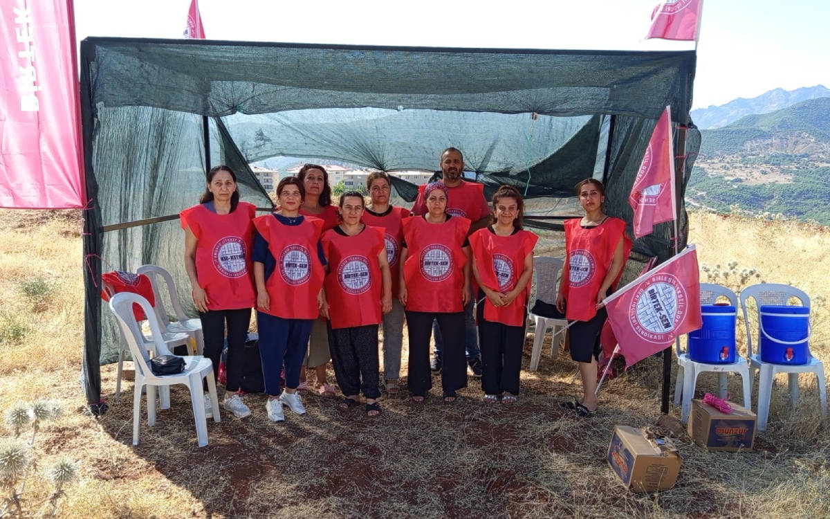 Seventeen textile workers dismissed after union membership in Dersim