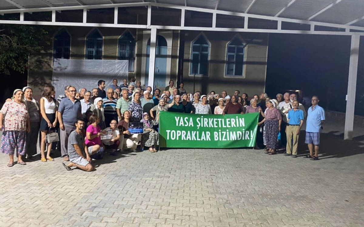 Milas ve Yatağanlı üreticiler zeytinlikleri madenciliğe açan yasaya karşı Danıştay’a gitti