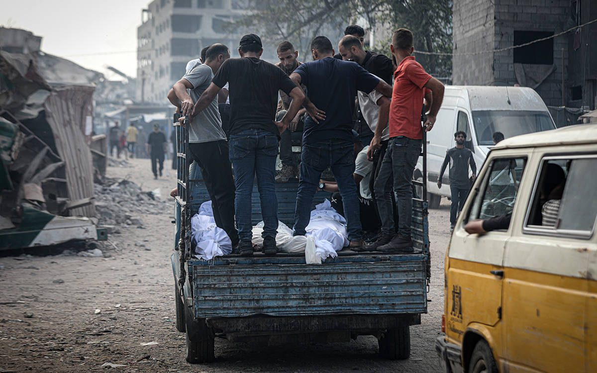 "Gazze kentinin işgali 1,2 milyon insan için ölüm ve sürgün anlamına geliyor"