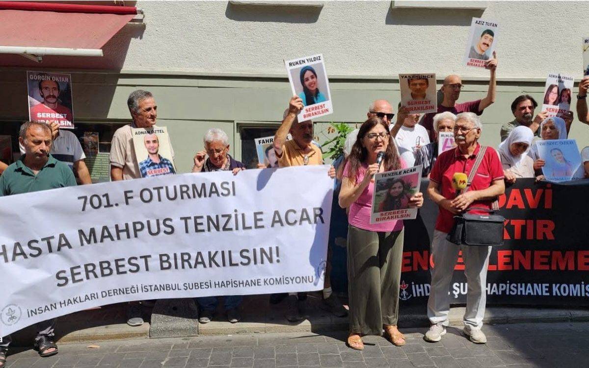 “Hasta mahpuslar Tenzile Acar ve Emin Aladağ tahliye edilsin”