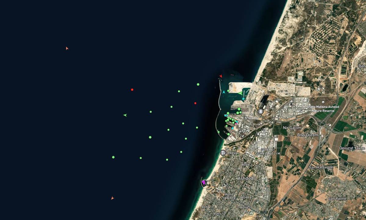 İsrail limanları Türkiye'den giden gemilerle dolu