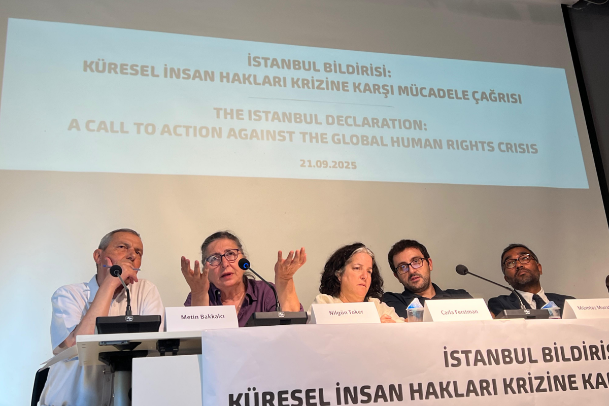 22 insan hakları savunucusundan küresel çağrı: Durumun aciliyetinin farkındayız