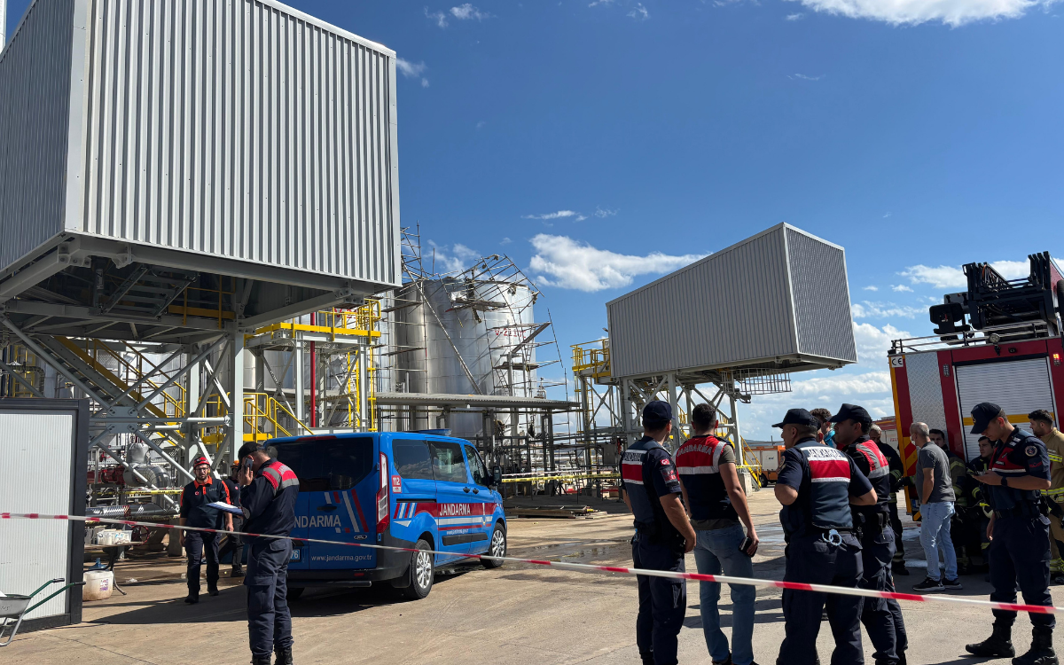 Dilovası’ndaki kimya fabrikasında patlama