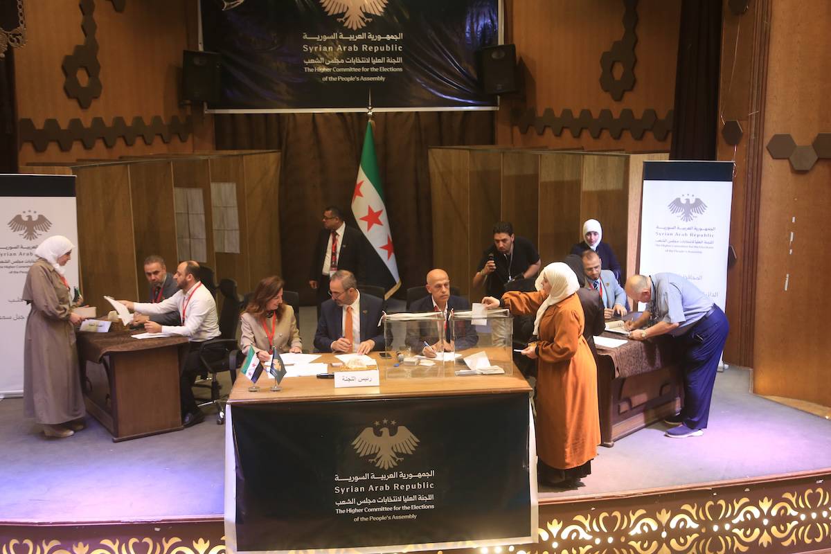 Suriye'de Esad sonrası ilk Halk Meclisi seçimleri yapıldı