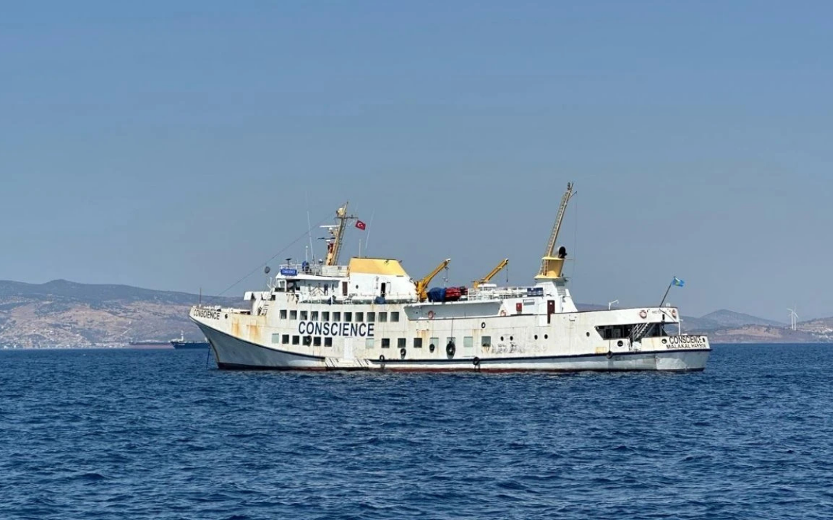 Özgürlük Filosu Gazze’ye doğru ilerliyor