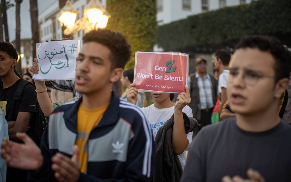 Fas’ta ‘Z Kuşağı’ protestoları, 10. gününde de sürdü