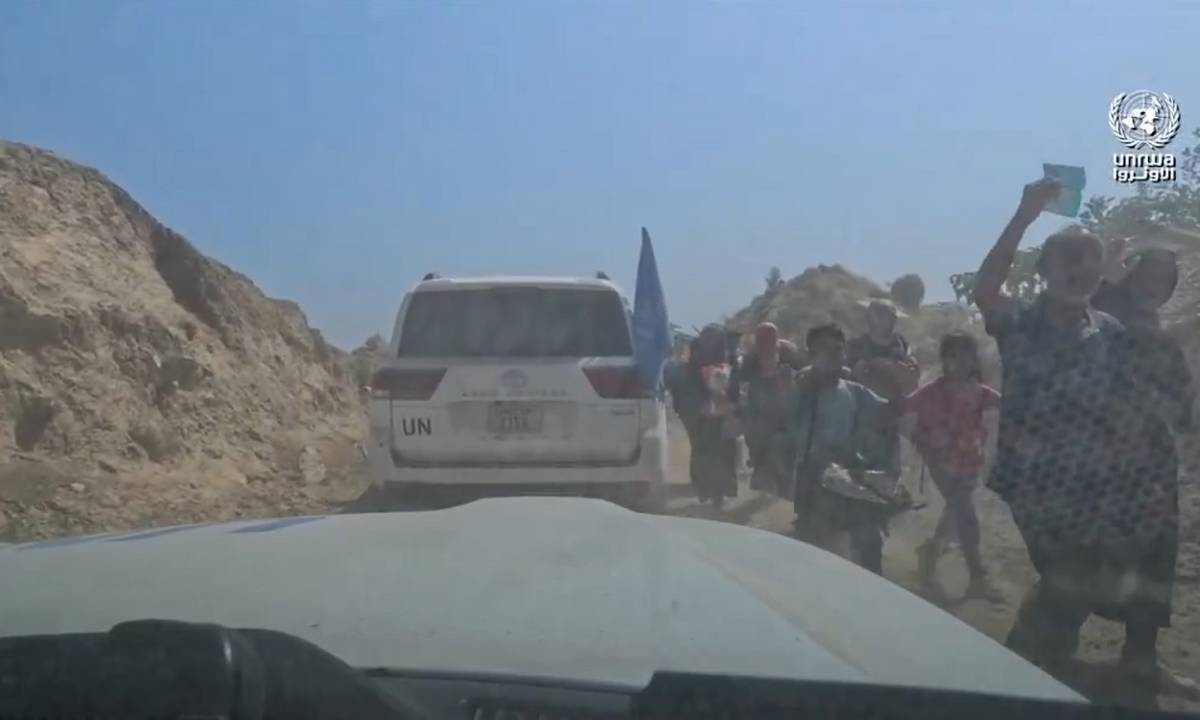 BM Filistin Ajansı, Gazze’deki insani kriz ve yıkımın görüntüsünü paylaştı