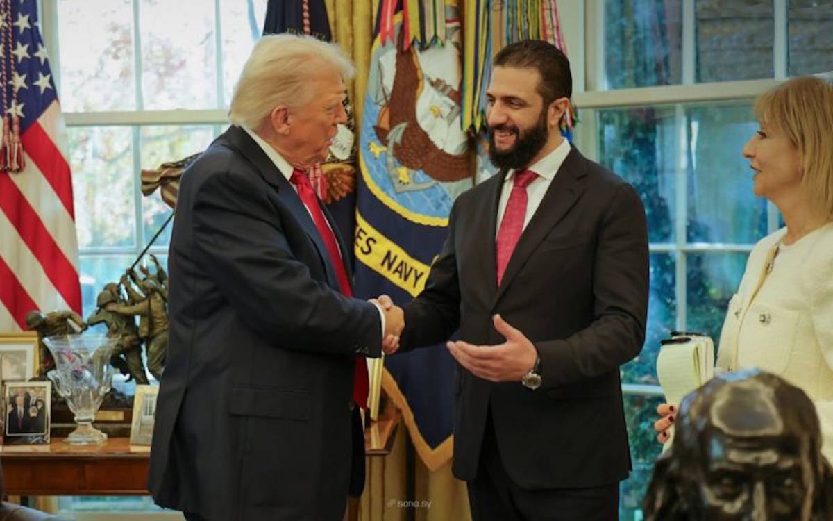 Trump Ahmed eş-Şara'yı Beyaz Saray'da ağırladı; "Bu görevi yapacağına inanıyorum" dedi