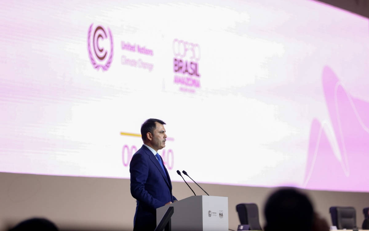 Kurum, #COP30’da Türkiye’nin Ulusal Katkı Beyanı’nı açıkladı