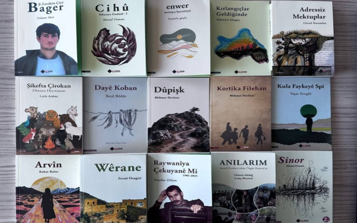 15 pirtûk ji Weşanên Aryenê derket