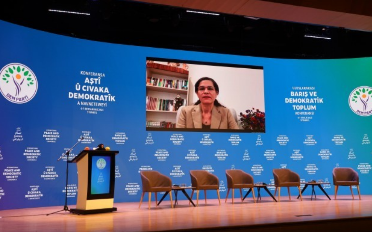 İstanbul'a gelmesine izin verilmeyen İlham Ahmed: Kendimizi Türkiye’de, Türkiye’yi burada görmek istiyoruz