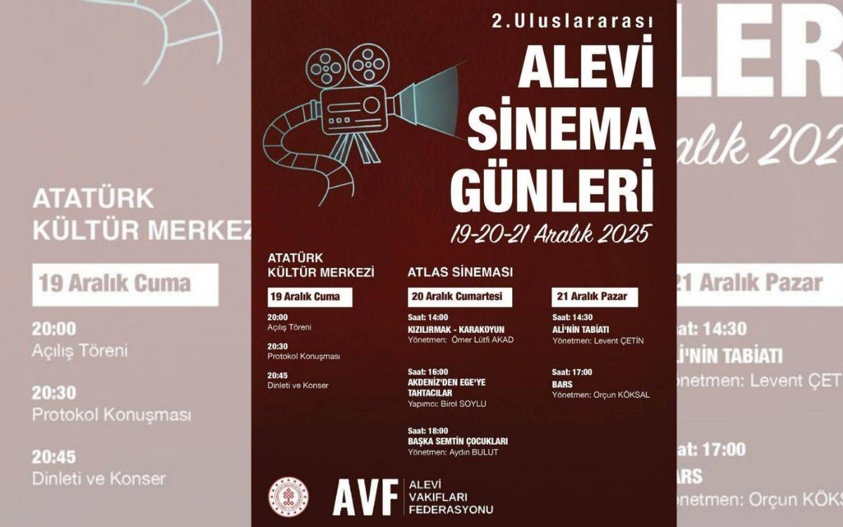 2. Uluslararası Alevi Sinema Günleri İstanbul’da başlıyor