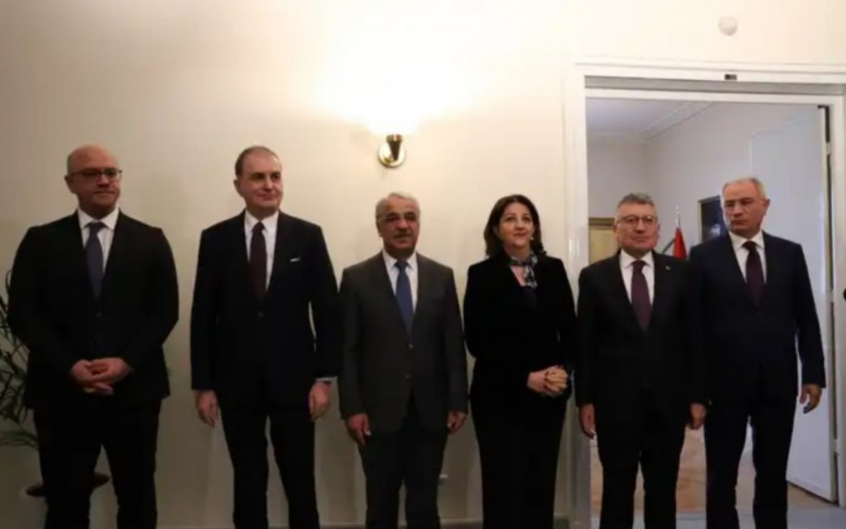 DEM Parti İmralı heyeti, AKP'yi ziyaret etti: "Barış hukuksuz olmaz"