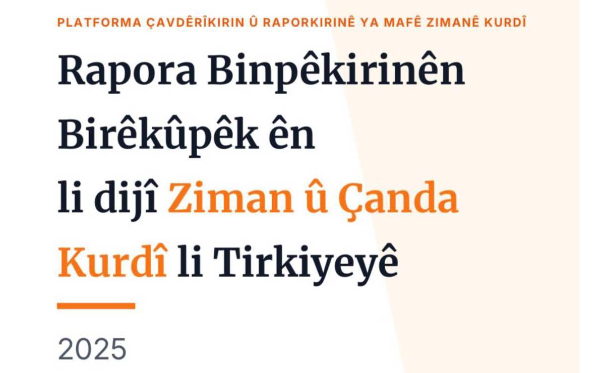 "Ziman û çanda Kurdî sala 2025an di bin siya binpêkirinên sîstematîk de derbas bû"