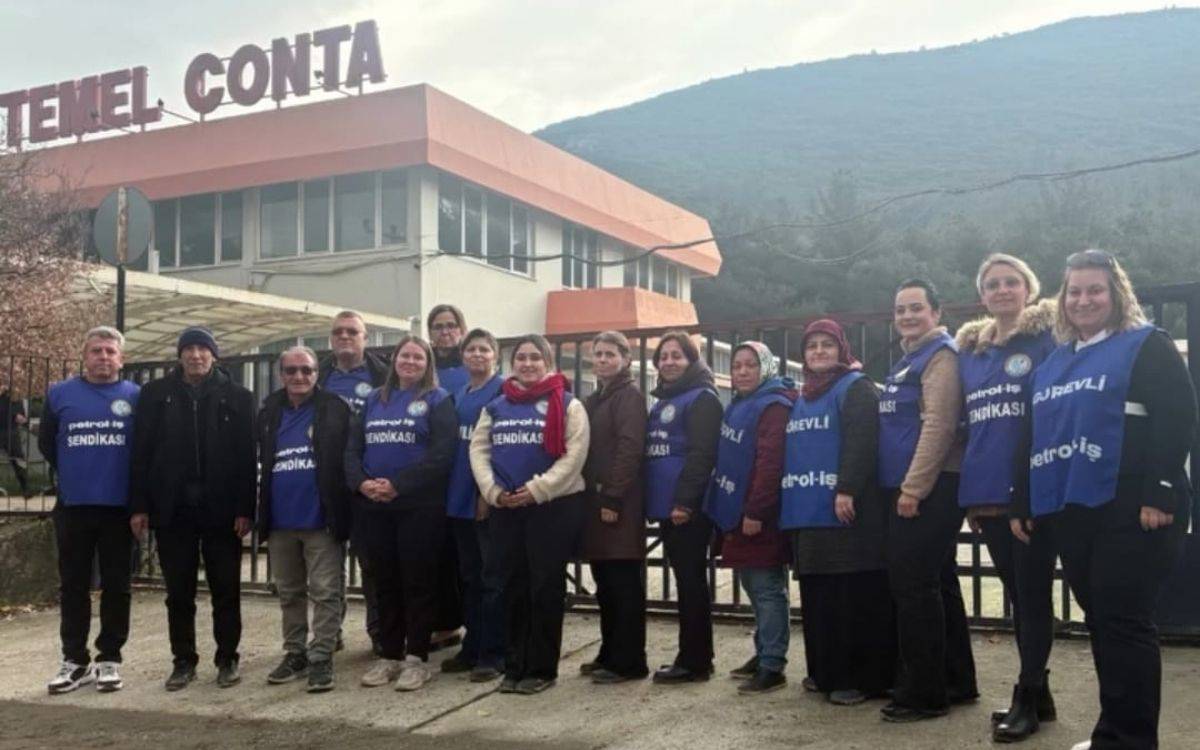 Workers at İzmir factory mark over 400 days on strike over union rights