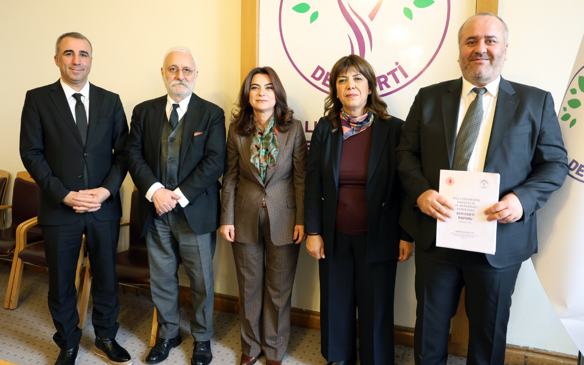 DEM Parti’den komisyon raporuna şerh: Terör kavramı uzlaşıya zarar veriyor