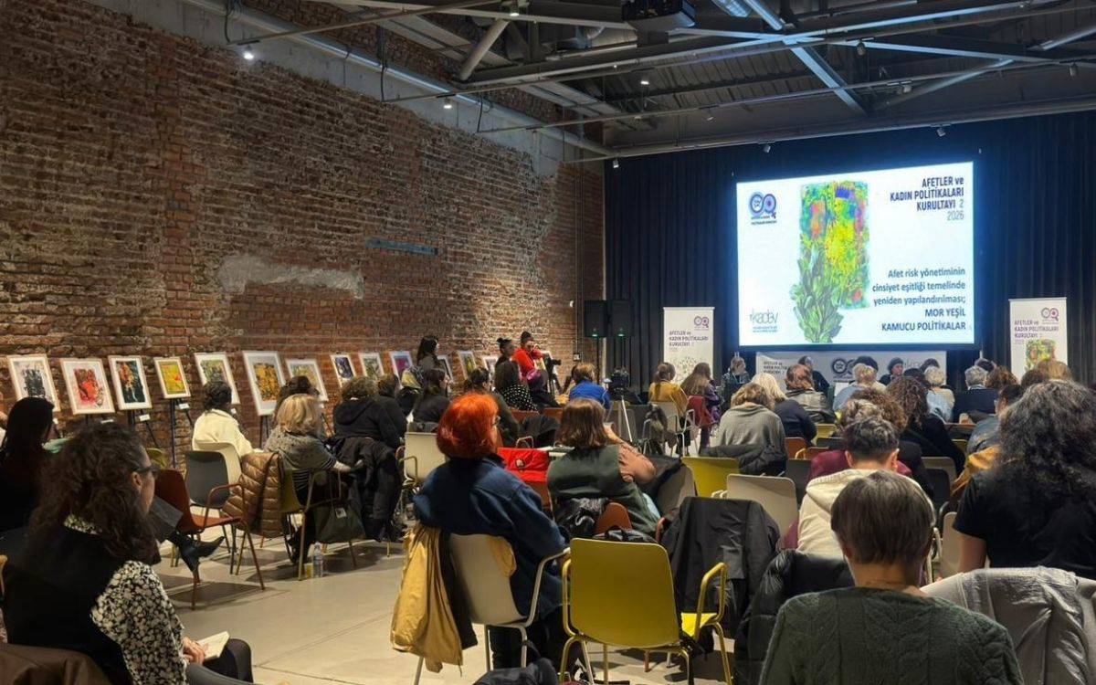Afetler ve Kadın Politikaları Kurultayı İstanbul’da toplandı