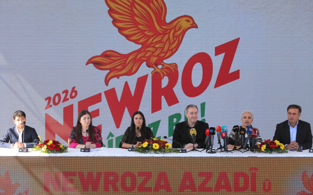 Bakırhan: Dört değiliz, biriz... Newroz ateşi bu sene barış meşalesi olacak