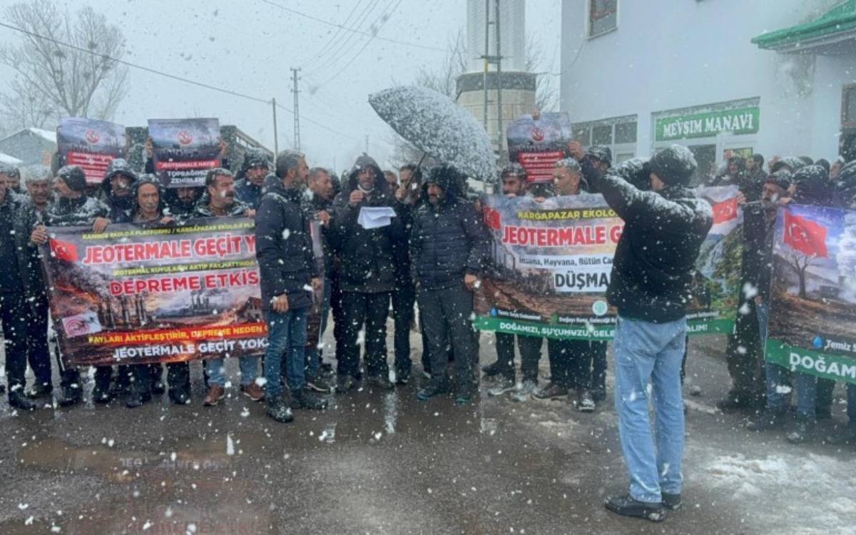 Li Kanîreşê çalakiya JESê: Em jî li dijî JES’ê qadên xwe yên jiyanê dê biparêzin