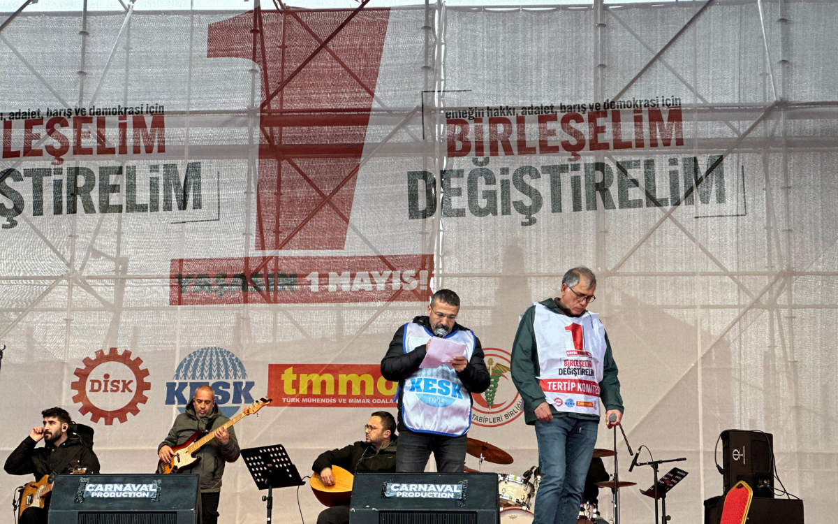 İstanbul 1 Mayıs’ında ortak bildirge: "Birleşeceğiz ve değiştireceğiz”